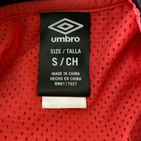 Umbro Hibiscus Quarter Zip Womens Pullover Windbreaker Size Small - Picture 2 of 9